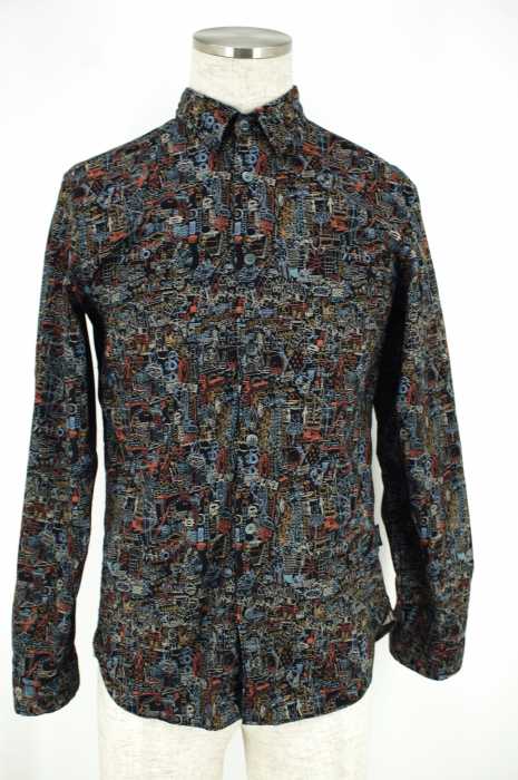 Paul Smith JEANS （ポール・スミスジーンズ） 総柄ボタンシャツ メンズ トップス