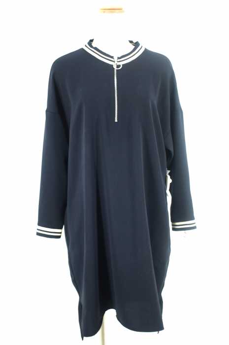ZARA BASIC （ザラベーシック） ジップアップワンピース レディース トップス