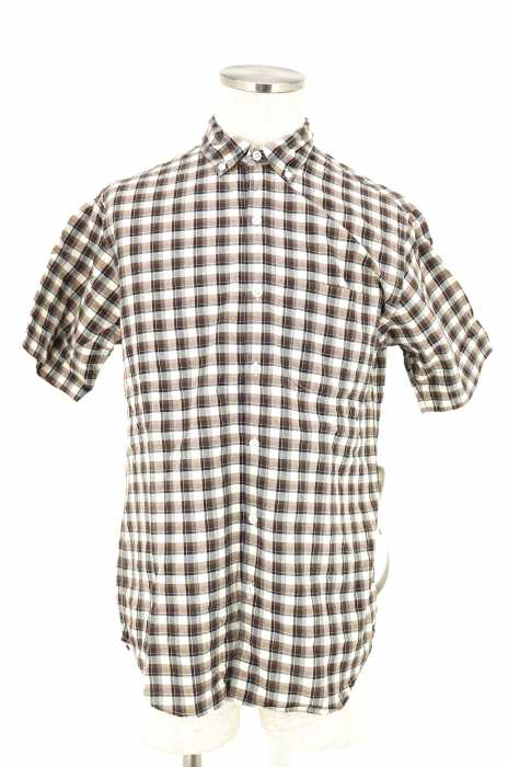 Steven Alan （スティーブンアラン） 半袖ボタンダウンシャツ メンズ トップス