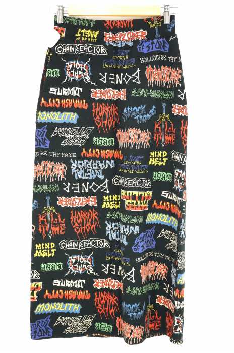 HYSTERIC GLAMOUR (ヒステリックグラマー) 総柄ロングスカート レディース スカート