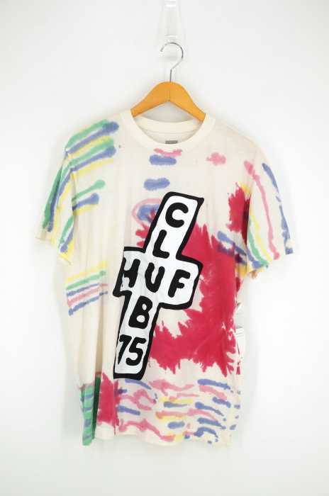 HUF × CLUB75（ハフ クラブセブンティーファイブ） タイダイプリント半袖Tシャツ メンズ トップス