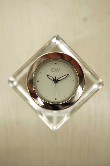 GLASS WORKS NARUMI（グラスワークスナルミ） コフレ ミニクロック(クリア) メンズ ファッション雑貨