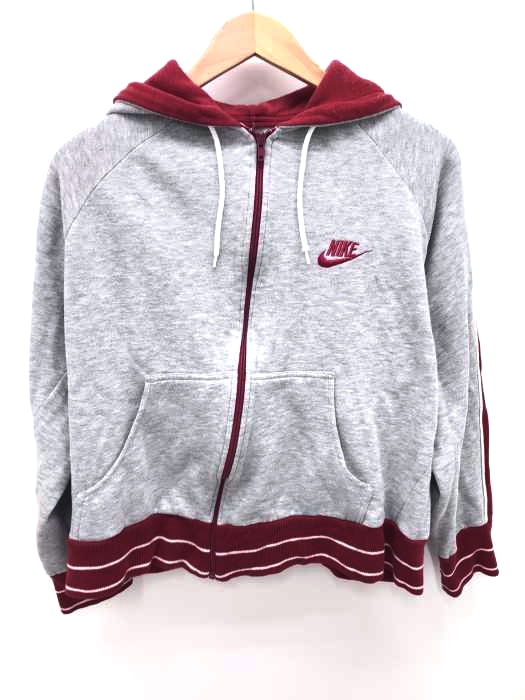 NIKE（ナイキ） ロゴ刺繍ジップアップパーカー メンズ トップス