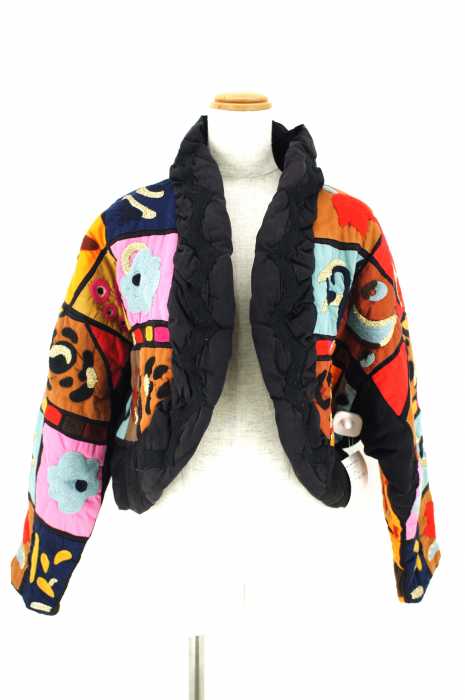 TSUMORI CHISATO （ツモリチサト） パッチワークポンチョジャケット レディース アウター
