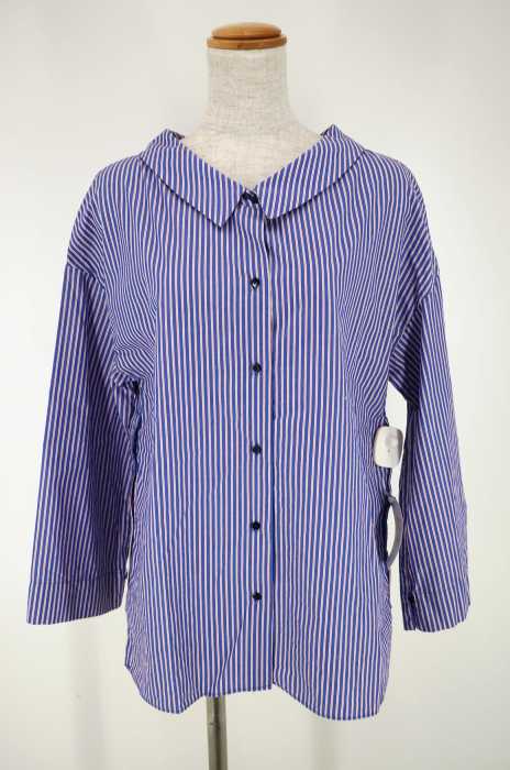 ZARA Trafaluc collection () ショールカラーボーダーシャツ レディース トップス