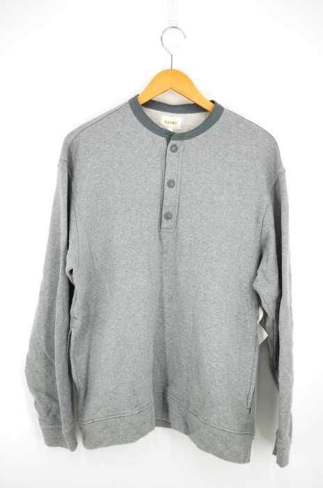 BEAMS  （ビームス） ハーフ スナップボタン スウェット メンズ トップス