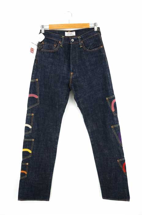EVISU (エヴィス) 刺繍デザインデニムパンツ 0065 メンズ パンツ