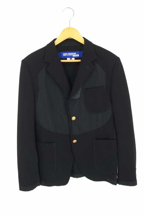 JUNYA WATANABE COMME des GARCONS MAN（ジュンヤワタナベコムデギャルソンマン） AD2010 11SS ボンディング生地パッチワークテーラードジャケット メンズ アウター