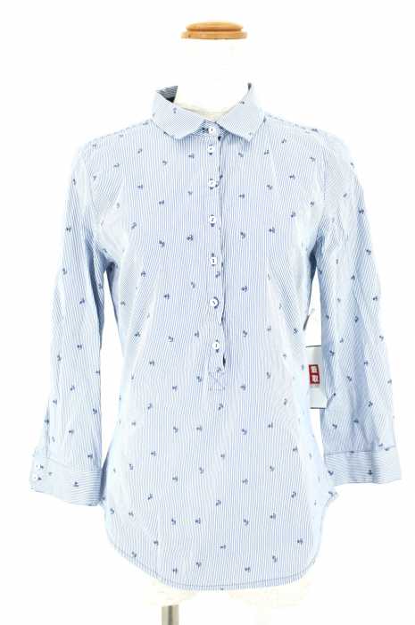 ZARA BASIC （ザラベーシック） ポイントストライプシャツ レディース トップス