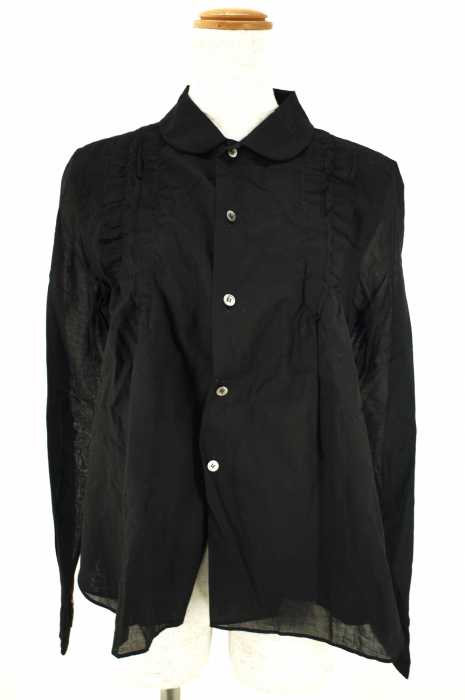 tricot COMME des GARCONS（トリココムデギャルソン） AD2008 フリルラウンドカラーシャツ レディース トップス