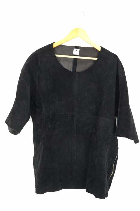 SASQUATCHfabrix. (サスクワァッチファブリックス) PIG LEATHER SMOCK ピッグレザースモック メンズ トップス