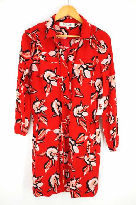 DIANE VON FURSTENBERG （ダイアンフォンファステンバーグ） シルクスキッパーワンピース レディース ワンピース