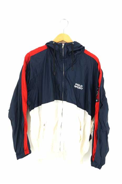 POLO SPORT RALPH LAUREN （ポロスポーツラルフローレン） バックロゴナイロンフーデッドブルゾン メンズ アウター