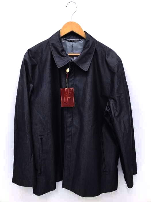 St DUPONT（エステーデュポン） シルク混ジップスウィングトップ メンズ アウター