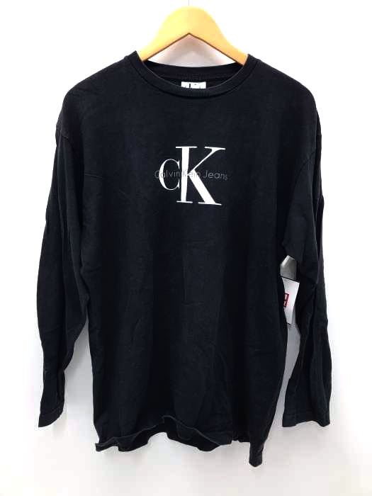 Calvin Klein Jeans(カルバンクラインジーンズ) ロゴプリント長袖カットソー メンズ トップス