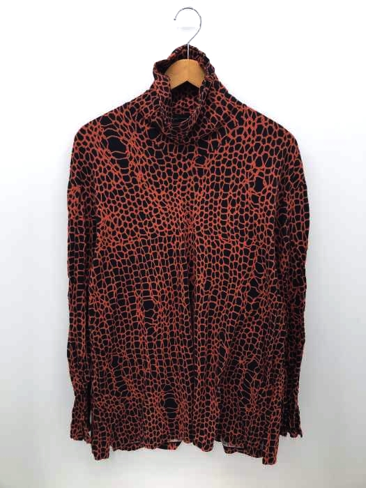 LAD MUSICIAN（ラッドミュージシャン） HIGH NECK BIG T-SHIRT INKJET KNIT メンズ トップス