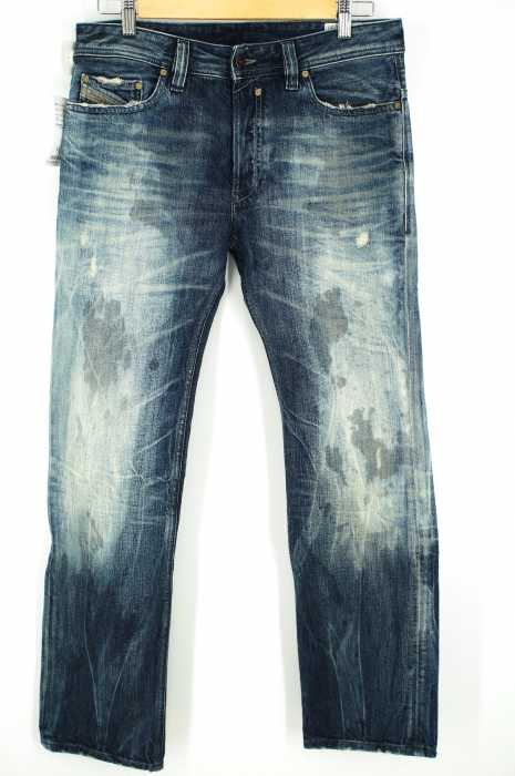 DIESEL （ディーゼル） SAFADO ボタンフライ加工デニムパンツ メンズ パンツ