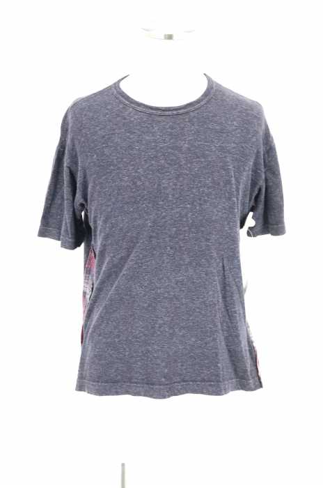 COMME des GARCONS HOMME (コムデギャルソンオム) チェック切替Tシャツ メンズ トップス