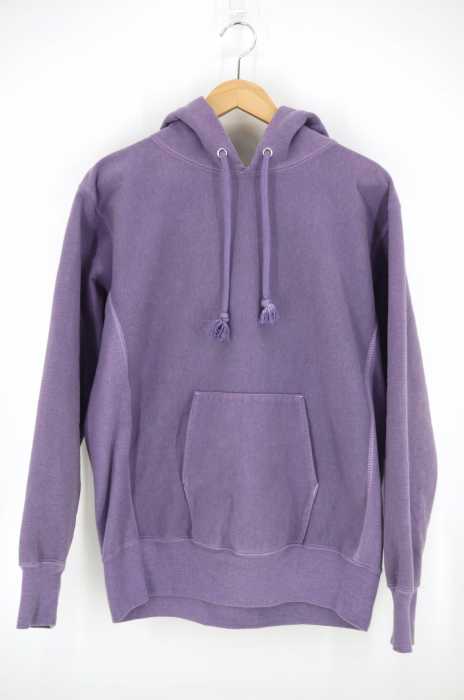 AURALEE × BEAMS T（オーラリー ビームス ティー） 別注 SUPER MILLED SWEAT P/O PARKA スーパーマイルド スウェット ライトパープル メンズ トップス