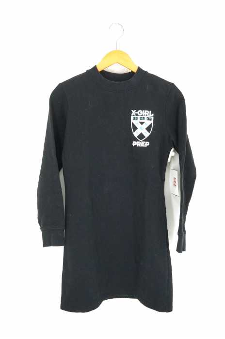 X-girl (エックスガール) 19SS PREP COMPACT SWEAT DRESS レディース ワンピース