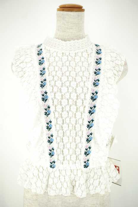 snidel (スナイデル) 16SSレース刺繍フリルトップス レディース トップス