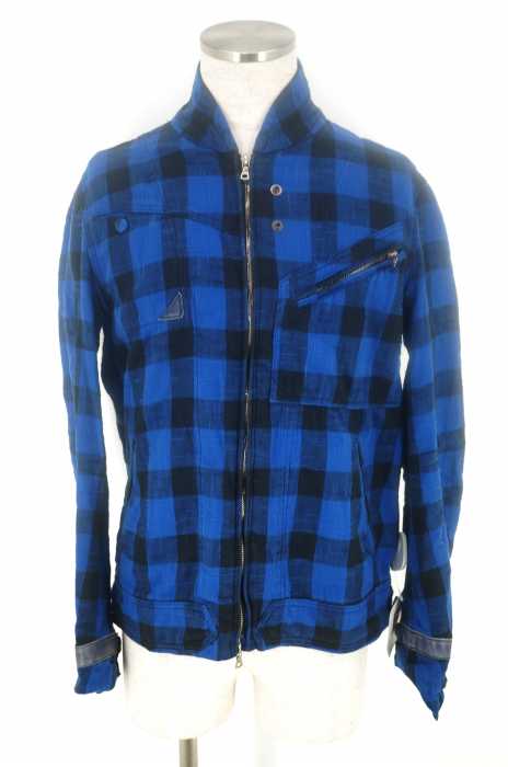 nonnative (ノンネイティブ) ブロックチェック柄ジップアップジャケット メンズ アウター