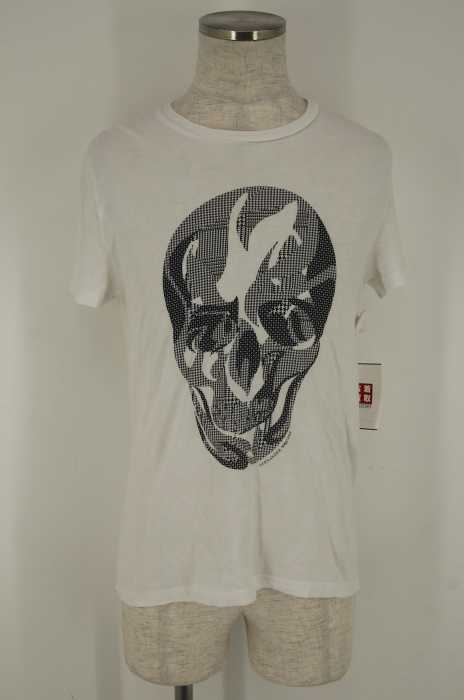 Alexander McQueen （アレキサンダーマックイーン） スカルプリント半袖Tシャツ メンズ トップス