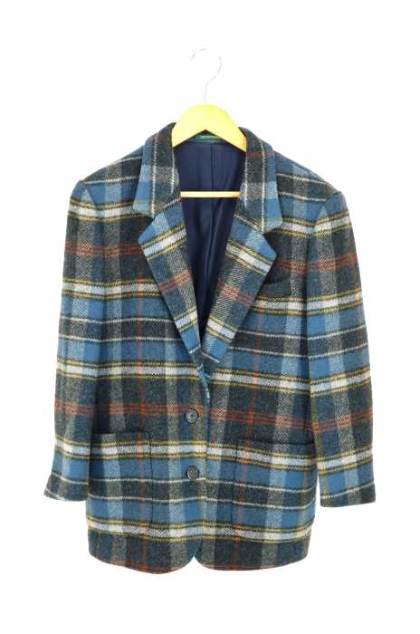 THE SCOTCH HOUSE（ザスコッチハウス） ウールチェックテーラードジャケット レディース アウター
