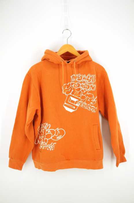 STUSSY （ステューシー） プリント プルオーバーパーカー メンズ トップス
