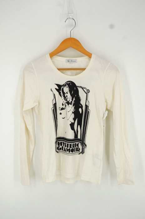 HYSTERIC GLAMOUR （ヒステリックグラマー） ガールプリント L/Sカットソー レディース トップス