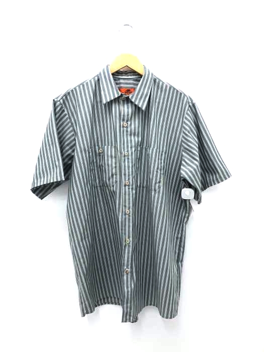 RED KAP(レッドキャップ) ストライプワークシャツ メンズ トップス