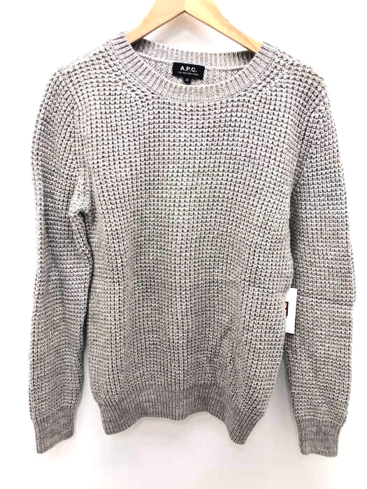 A.P.C.（アーペーセー） ワッフルウールニット メンズ トップス