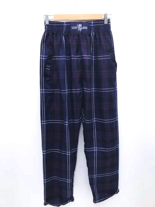 HERITAGE OF SCOTLAND(ヘリテージオブスコットランド) チェックパンツ メンズ パンツ