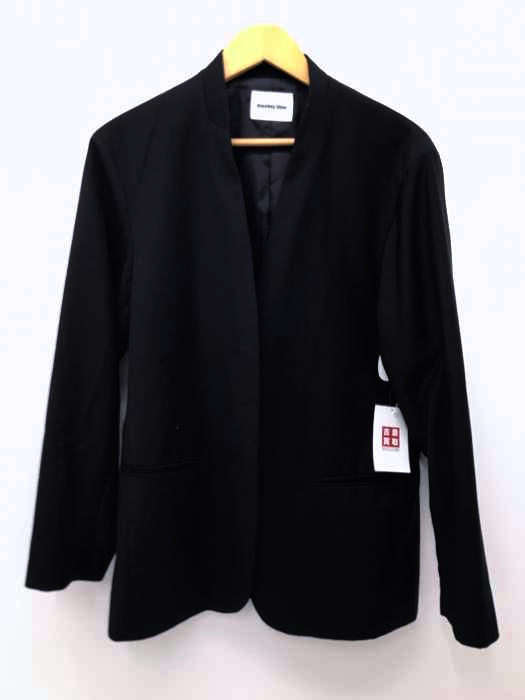 MONKEY TIME(モンキータイム) TR TWILL LAPELLESS JACKET メンズ アウター