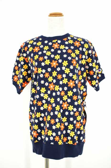 Champion （チャンピオン） 花柄プルオーバートップス　スウェット レディース トップス