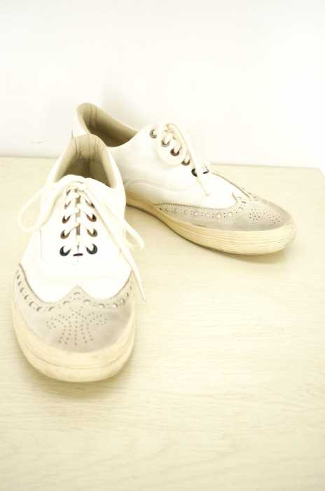 Paul Smith （ポールスミス） WING TIP CANVAS SNEAKER IRON ウィングチップスニーカー メンズ シューズ