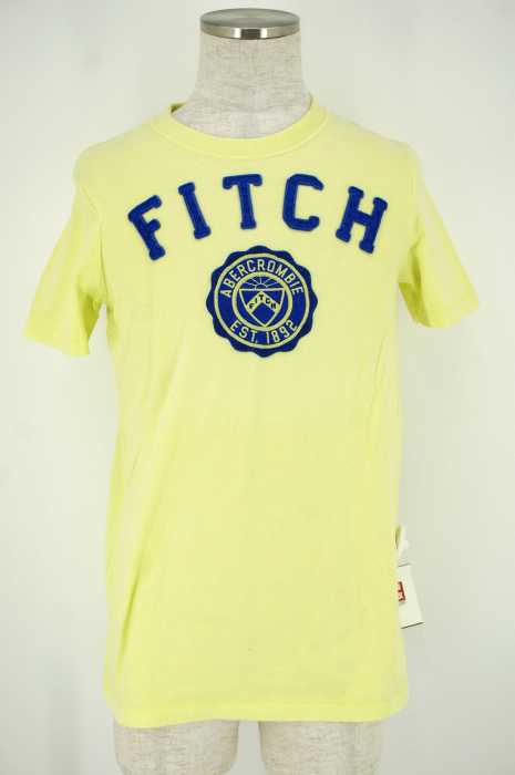 Abercrombie & Fitch （アバクロンビーアンドフィッチ） ワッペン刺繍Tシャツ メンズ トップス