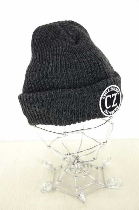 CYCLE ZOMBIES(サイクル ゾンビーズ) CALIFORNIA BEANIE CHARCOAL メンズ 帽子