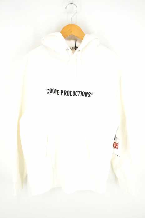 cootie productions （クーディプロダクション） ロゴプリント プルオーバーパーカー メンズ トップス