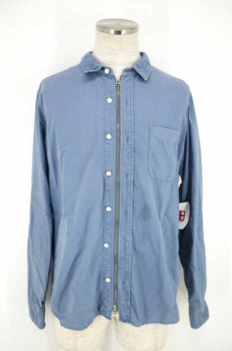 TOMORROWLAND Blue Work (トゥモローランド ブルーワーク) ジップアップシャツ メンズ トップス