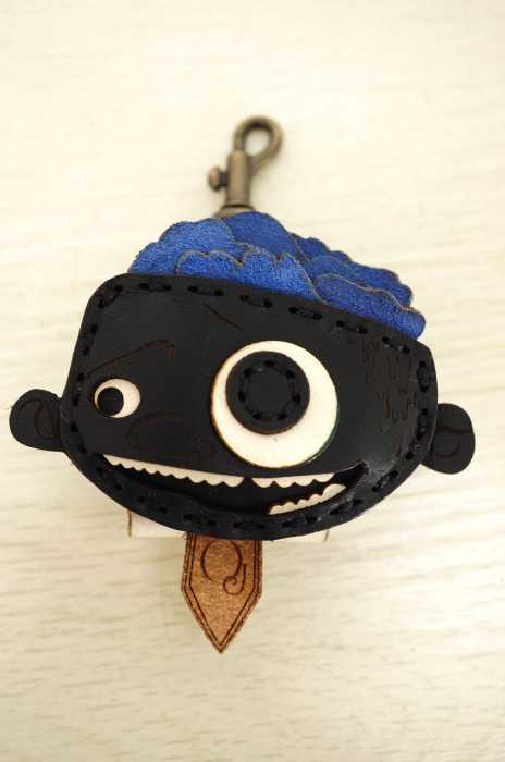Ojaga design （オジャカデザイン） キャラクターレザーキーホルダー メンズ アクセサリー