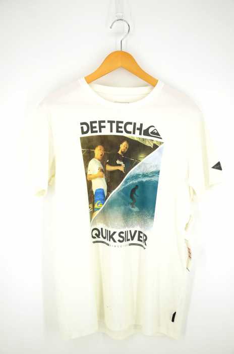 Quiksilver（クイックシルバー） DEF TECH コラボ プリントTシャツ メンズ トップス