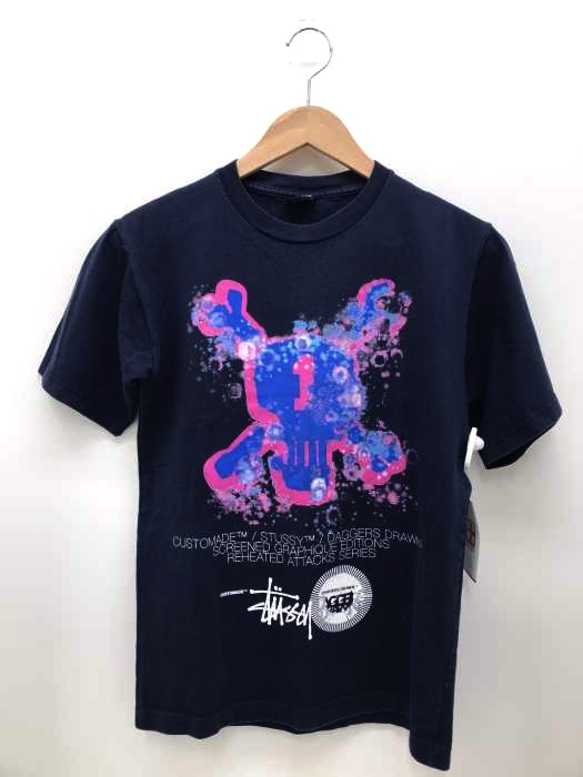 Stussy(ステューシー) USA製 プリント半袖Tシャツ メンズ トップス