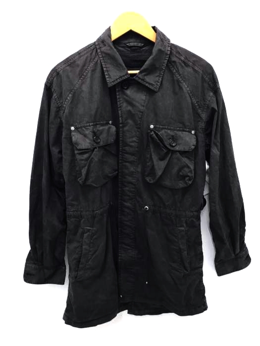 BACKBONE（バックボーン） LIGHTWEIGHT COTTON TWILL OBJECT DYED SHIRT-COAT メンズ アウター