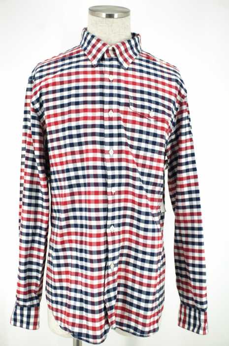 BROOKS BROTHERS REDFLEECE （ブルックスブラザーズレッドフリース） ボタンダウンブロックチェックシャツ メンズ トップス