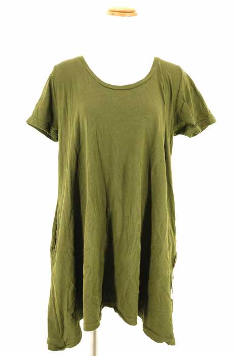 SLY （スライ） 15AW 半袖チュニックカットソー レディース トップス