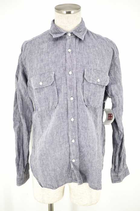 JOURNAL STANDARD J.S HOMESTEAD (ジャーナルスタンダードホームステッド) 16SS フレンチリネンワークシャツ メンズ トップス