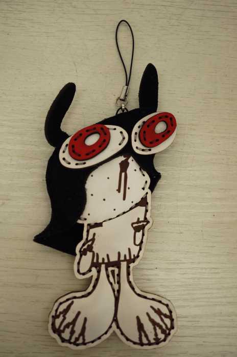 Ojaga design （オジャカデザイン） キャラクターレザーストラップ メンズ アクセサリー