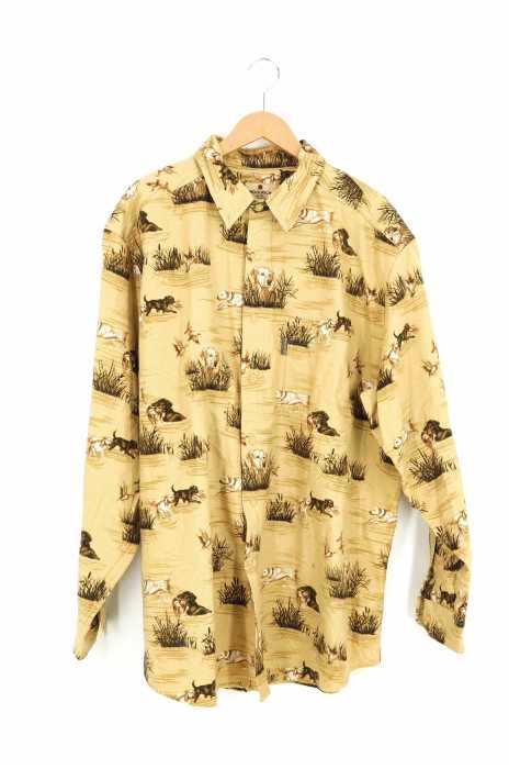 WOOLRICH（ウールリッチ） アニマル柄 ビックネルシャツ メンズ トップス
