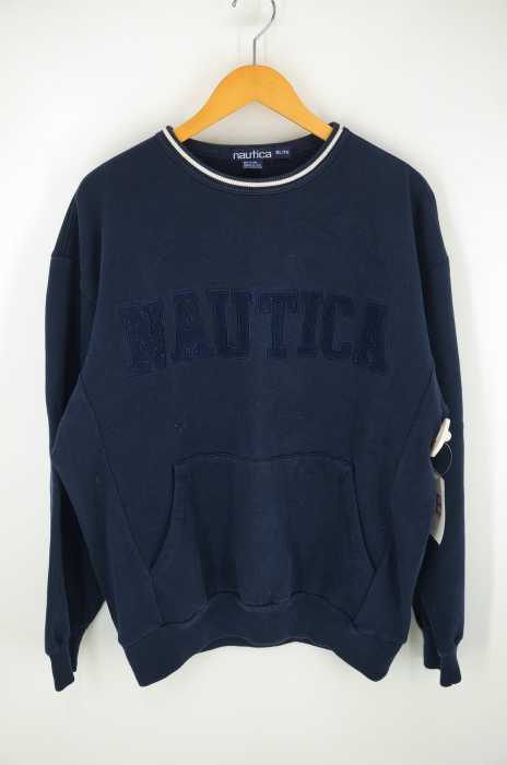 NAUTICA (ノーティカ) ロゴ刺繍プリント メンズ トップス